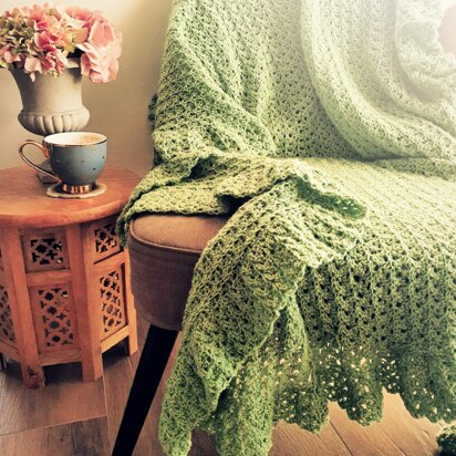 Pastures Green Throw