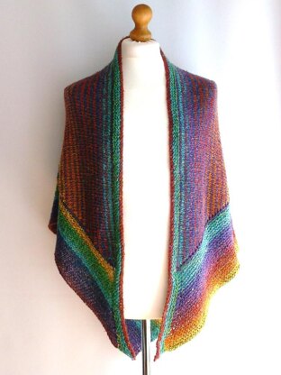 Cascade shawl 9