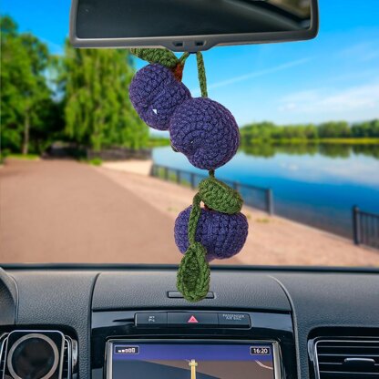 Plum Car Hanging