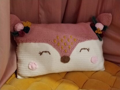 Reindeer Pillow Crochet