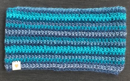 Ocean Sparkly Infinity Scarf