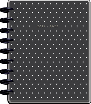 The Happy Planner Black & White Classic 18 Month Planner