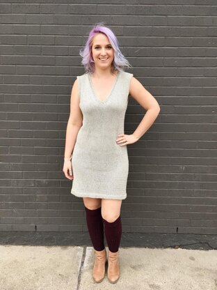 No seam sweater Dress