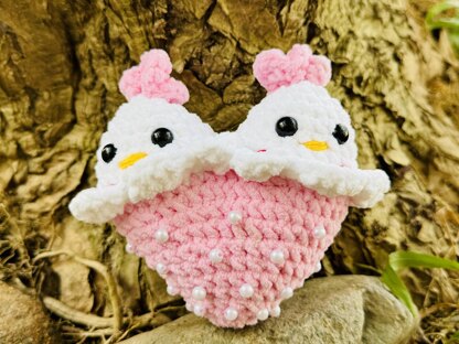 Chicken Heart Crochet Pattern