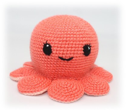 Crochet Reversible Octopus, Double-sided Octopus Pattern