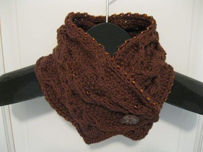 Black Willow Cowl and Scarf