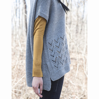 Camden Hills Poncho in Berroco Ultra Wool - Portfolio4 - Downloadable PDF