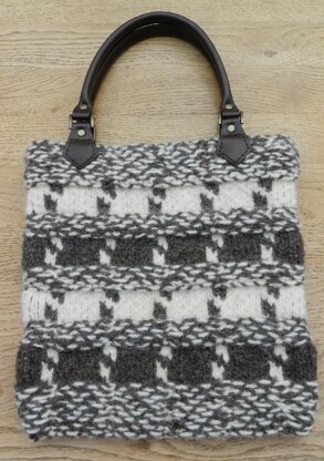 Cappuccino Felted Bag