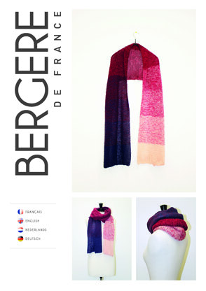 Scarf in Bergere de France Unic - Downloadable PDF