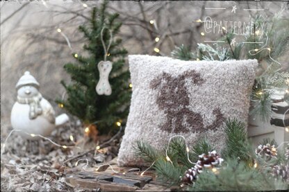 "Puppy" decorative pillow (подушка)