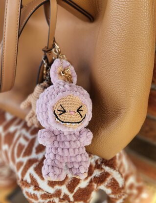 Monster LABUBU Keychain
