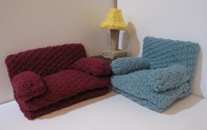 Knitkinz Couch and Chair