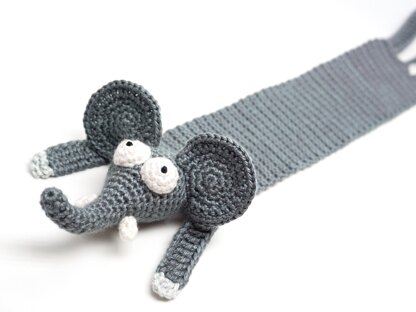 Elephant Bookmark Crochet Pattern