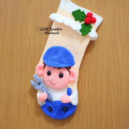 Mechanic Christmas Stocking