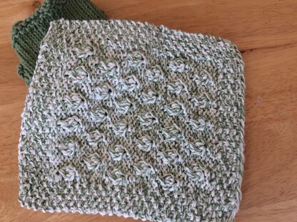 Hazelnut Stich Dishcloth