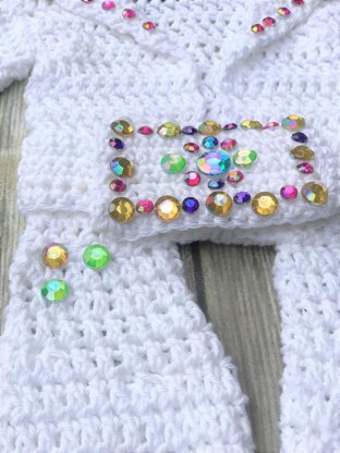 Elvis crochet hot sale baby outfit