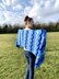 Sky Walk Tunisian Chevron Shawl