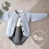 Corliss Cardigan and Romper - P163+ P162