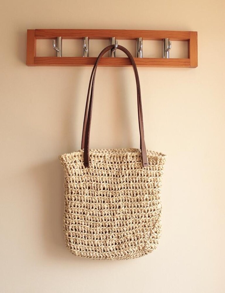 Summer Raffia Bag Crochet pattern by Veronika Cromwell LoveCrafts