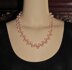 Satin Pillow Stitch Necklace