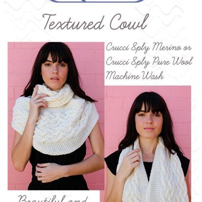 1913 Textured Cowl