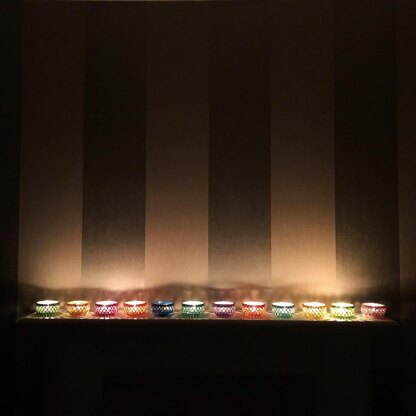 Beaded Tealight Holder