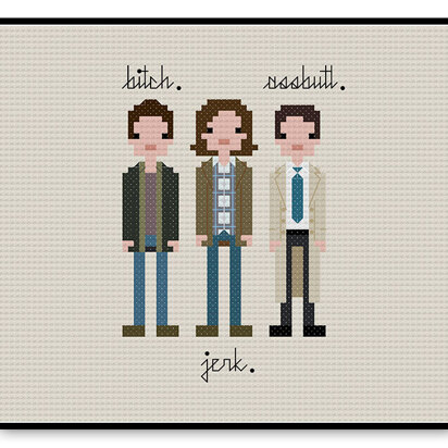 The Winchesters 2 - PDF Cross Stitch Pattern