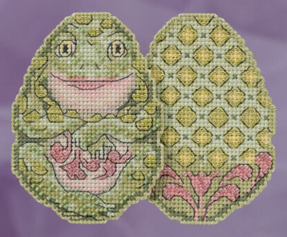 Mill Hill Frog Egg Ornament Cross Stitch Kit