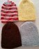 Simple Knit Hats for the Family