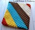 Diagonal Delights Baby Blanket