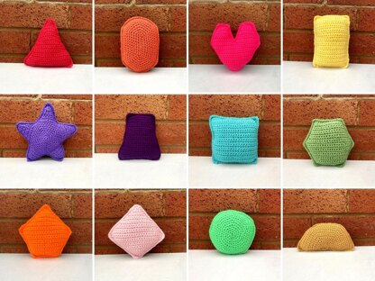 12 Crochet Shapes