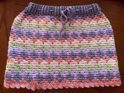 Granny Diamond Skirt