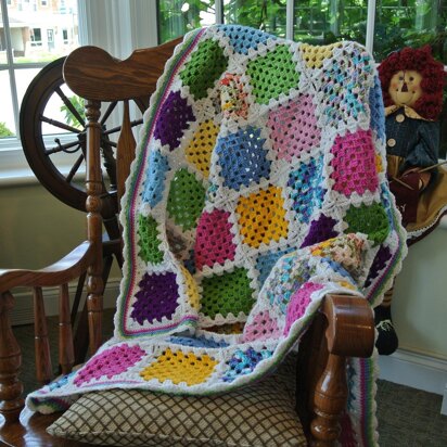 Granny Square Scrap-ghan