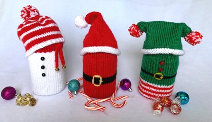 Holiday Gift Jar Covers