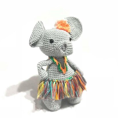 Crochet Amigurumi Elephant Wowie Toy