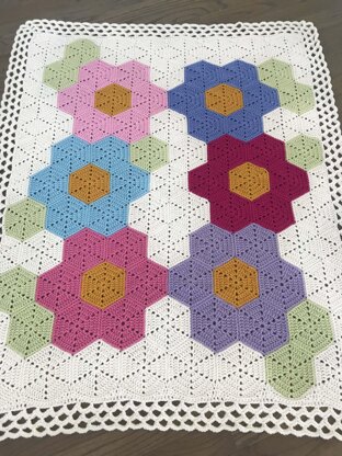 Hexagon Baby Blanket