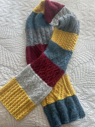 Autumn Cable Scarf