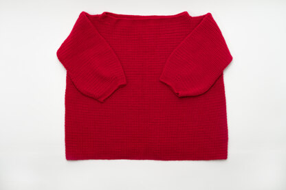 Easy Slip On Sweater - Free Crochet Pattern For Women in Paintbox Yarns Baby DK