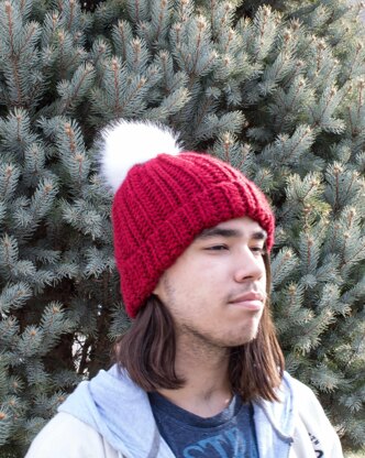 PapioCreek Rib Stitch Beanie