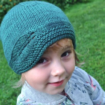 Knitting School Dropout Lu Leaf Hat for All Ages PDF