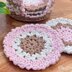 Magnolia Coasters And Holder Set
