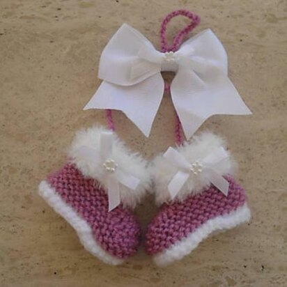 Baby Booties Pram Charm Baby Shower