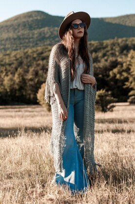 Falling Waters Duster FREE Knitting Pattern — Two of Wands