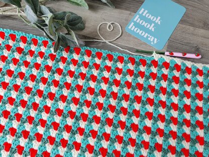 Candy Cane Striped Blanket - UK Terms