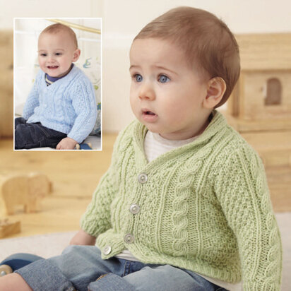 Cardigans in Sirdar Supersoft Aran - 4827 - Downloadable PDF