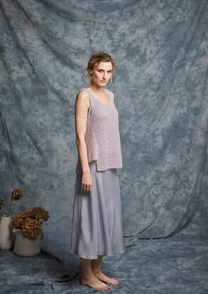 Cauli Top in Rowan Kidsilk Haze & Fine Lace - ZB298-00006-DE - Downloadable PDF