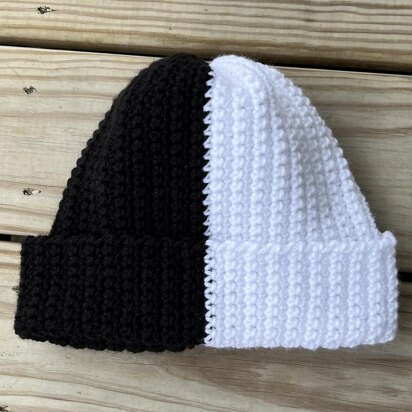 Split Colour Beanie