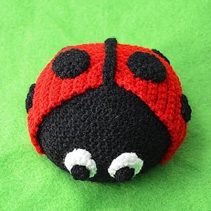 Ladybug Crochet Pattern, Ladybug Amigurumi