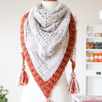 Hayride Triangle Scarf