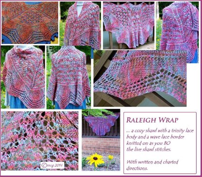 Raleigh Wrap  ...  a cozy shawl